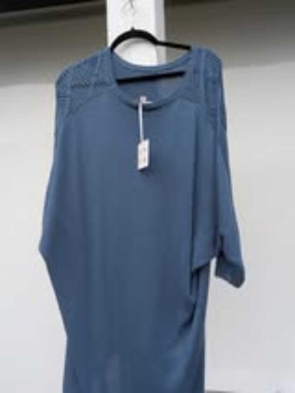Oversize Blue Sweater
